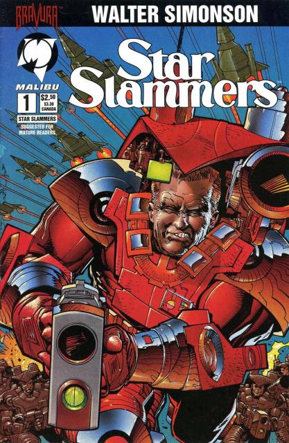 Star Slammers #1 comic cover