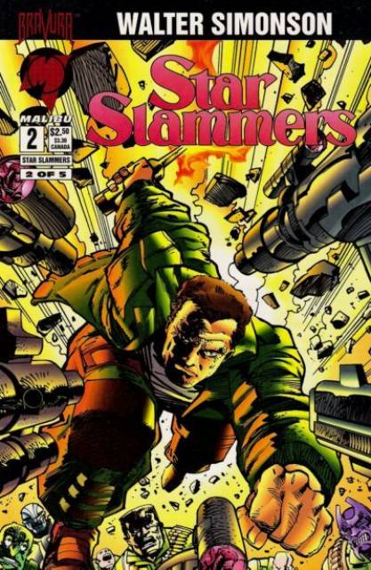 Star Slammers #2 comic cover
