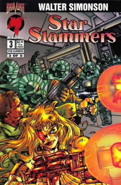 Star Slammers #3 comic cover