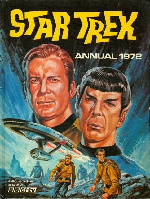Star Trek Annual 1972 comic cover