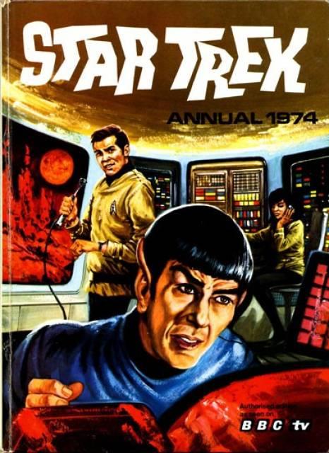 Star Trek Annual 1974 comic cover