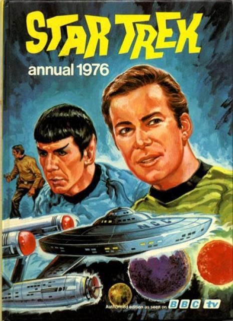 Star Trek Annual 1976 comic cover