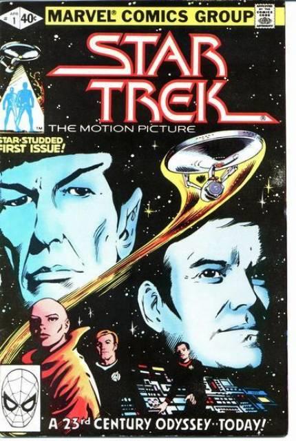 Star Trek #1 comic cover