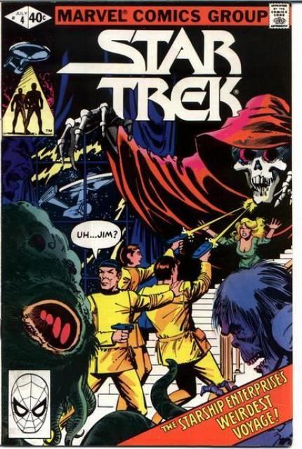 Star Trek #4 comic cover
