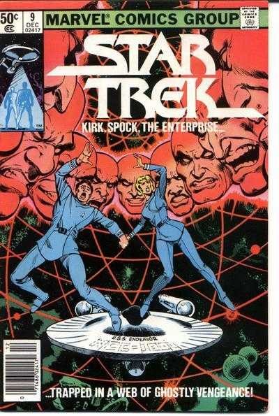 Star Trek #9 comic cover