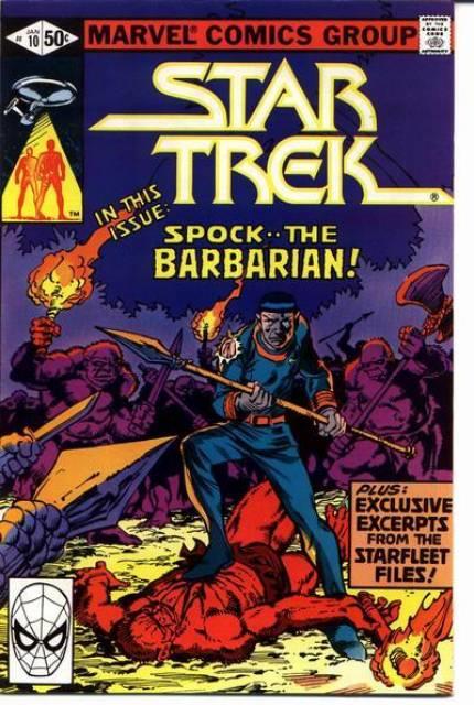 Star Trek #10 comic cover