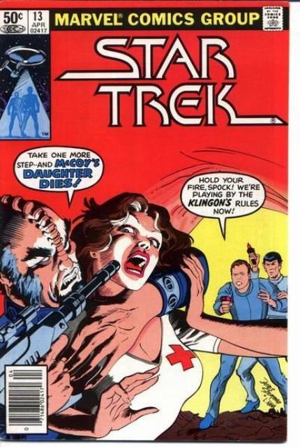 Star Trek #13 comic cover
