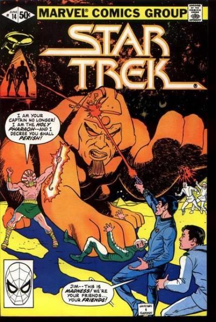 Star Trek #14 comic cover