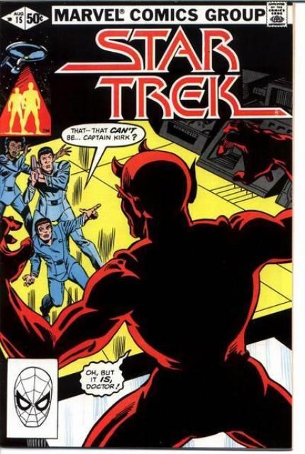 Star Trek #15 comic cover