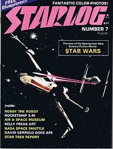 Starlog Magazine #7 comic cover