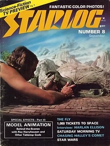 Starlog Magazine #8 comic cover