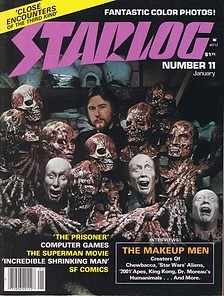 Starlog Magazine #11 comic cover