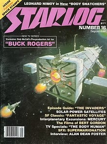 Starlog Magazine #16 comic cover