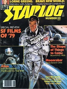 Starlog Magazine #22 comic cover