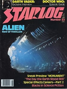 Starlog Magazine #23 comic cover