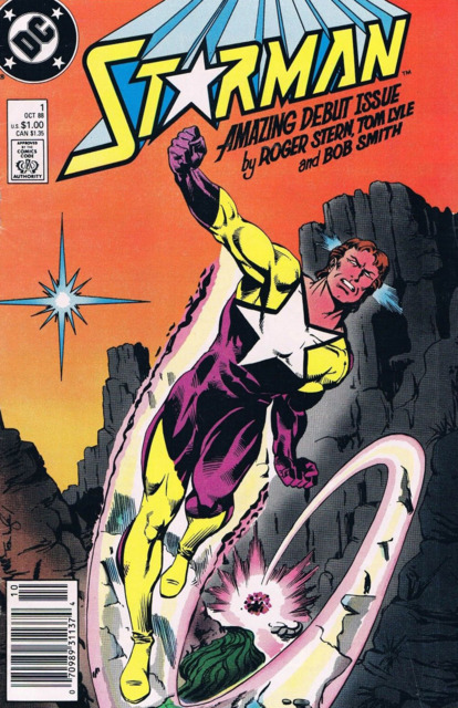 Starman Vol 1 #1 comic cover