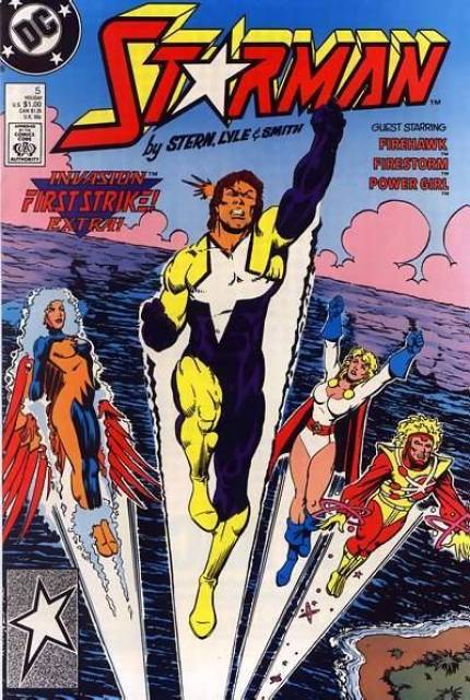 Starman Vol 1 #5 comic cover