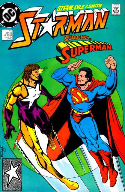 Starman Vol 1 #14 comic cover