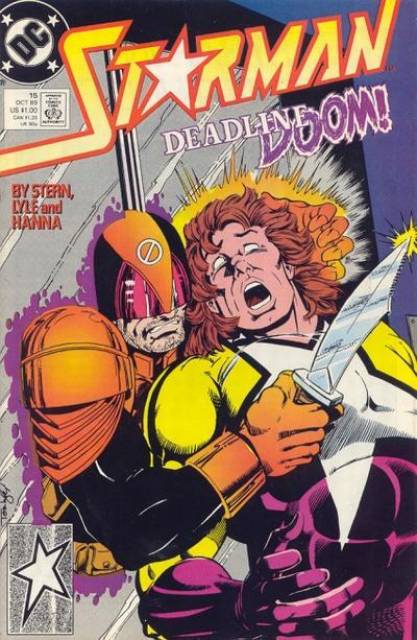 Starman Vol 1 #15 comic cover
