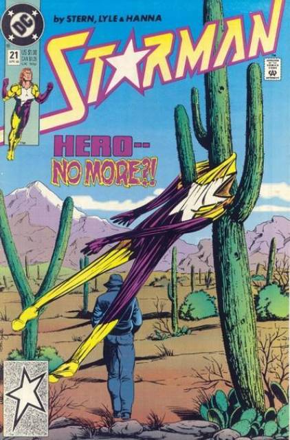 Starman Vol 1 #21 comic cover