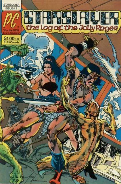 Starslayer #2 comic cover
