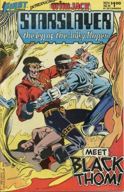 Starslayer #10 comic cover