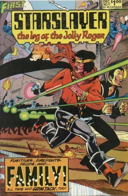 Starslayer #11 comic cover