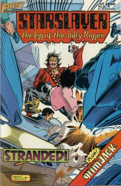Starslayer #12 comic cover