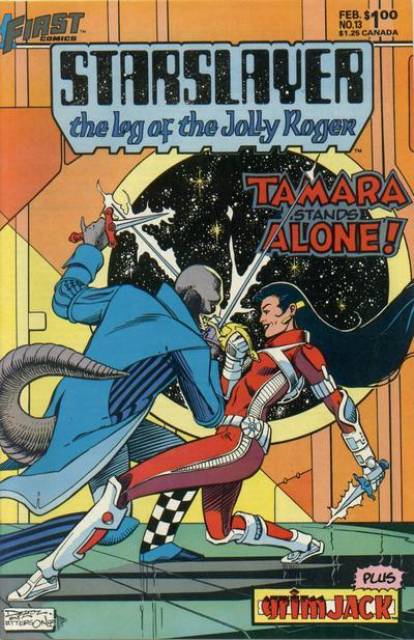 Starslayer #13 comic cover