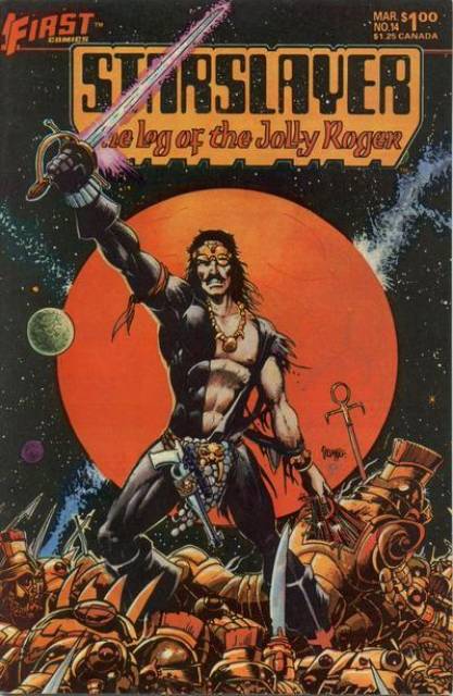 Starslayer #14 comic cover