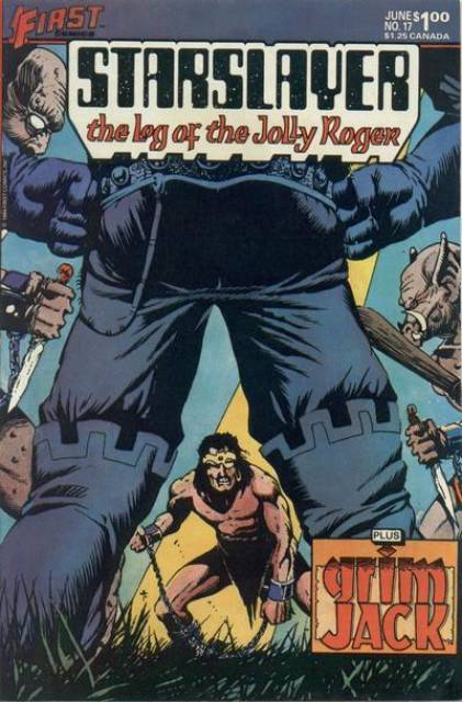 Starslayer #17 comic cover