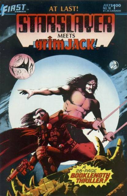 Starslayer #18 comic cover