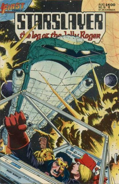 Starslayer #19 comic cover