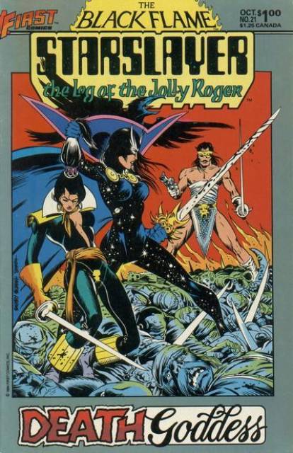 Starslayer #21 comic cover