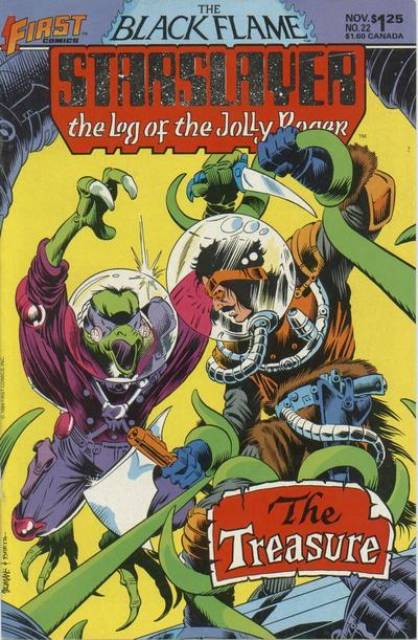 Starslayer #22 comic cover