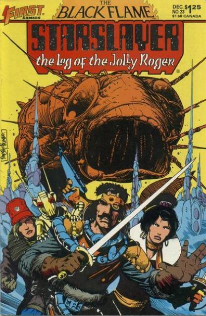 Starslayer #23 comic cover