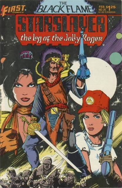 Starslayer #25 comic cover