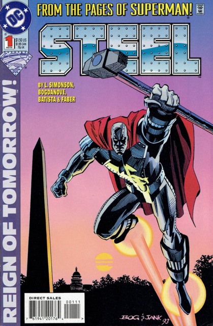 Steel Vol 1 #1 comic cover