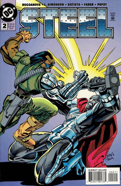 Steel Vol 1 #2 comic cover
