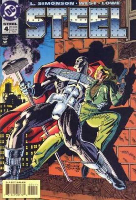Steel Vol 1 #4 comic cover