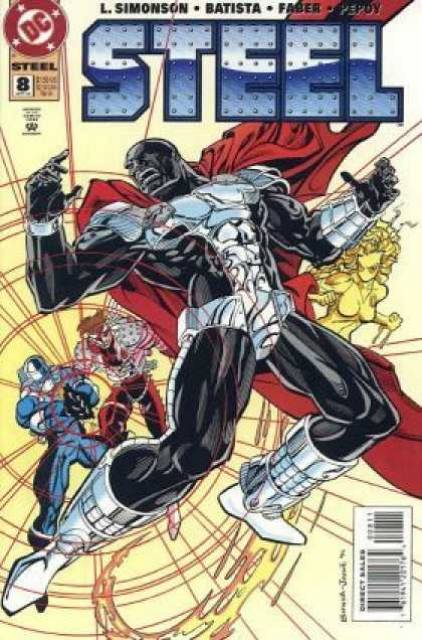Steel Vol 1 #8 comic cover