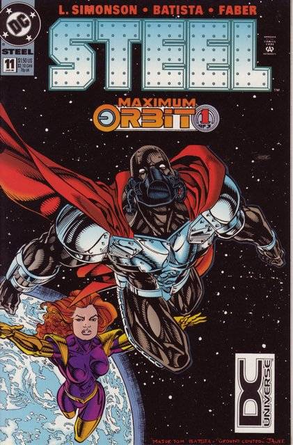 Steel Vol 1 #11 comic cover