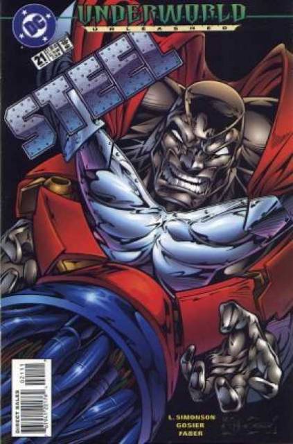Steel Vol 1 #21 comic cover
