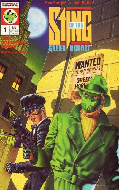 Sting of the Green Hornet #1 comic cover