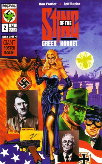 Sting of the Green Hornet #2 comic cover