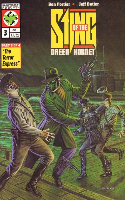 Sting of the Green Hornet #3 comic cover