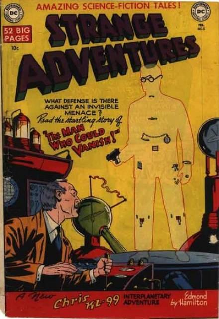 Strange Adventure #5 comic cover