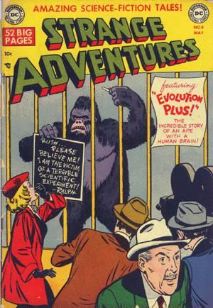 Strange Adventure #8 comic cover