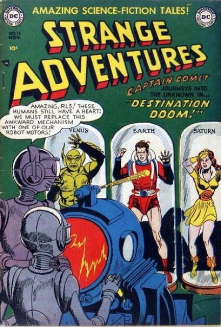 Strange Adventure #14 comic cover