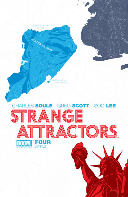 Strange Attractors #4 comic cover